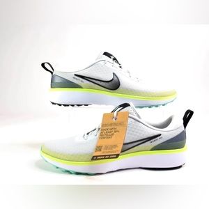 NIKE DX0024-001 Infinity Ace Next Nature Golf Spikeless Photon Shoes Men’s 11.5